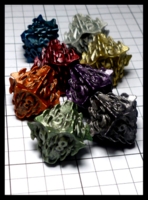 Dice : Dice - CDG - Irondie Death Polyhedrals - Ebay Mar 2015